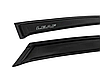 Дефлектори вікон вітровики Nissan Tiida Хечбек 2004-2014 (скотч) (C11), фото 9