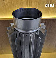 Радіатор нержавійка 0,6мм AISI 304 L=500мм d-110
