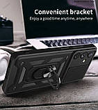 Ударостійкий чохол Camshield Serge Ring for Magnet для Samsung Galaxy S21 FE (SM-G990BZWFSEK), фото 5