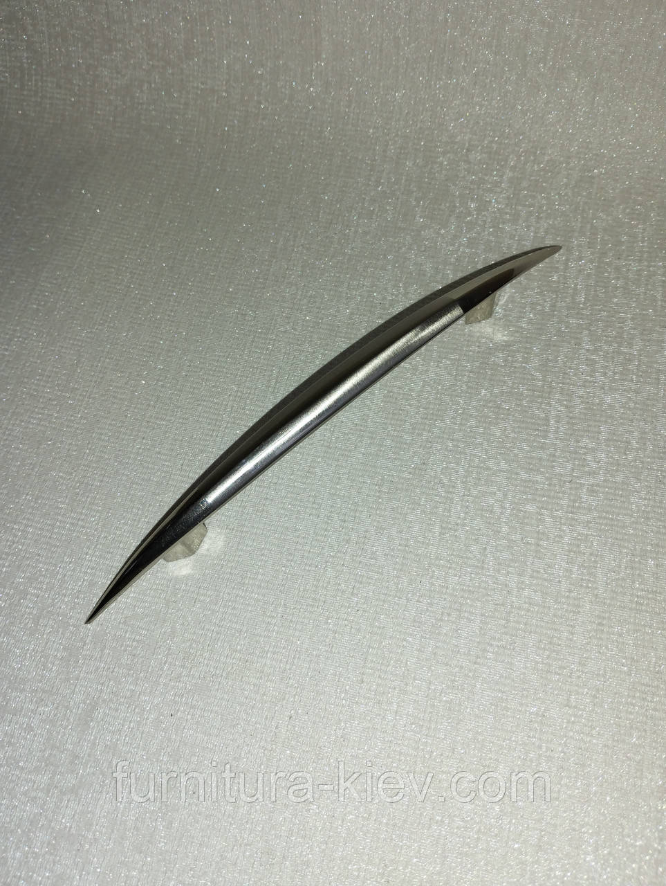 Ручка 96 мм стріла Сатин — Хром, фото 1