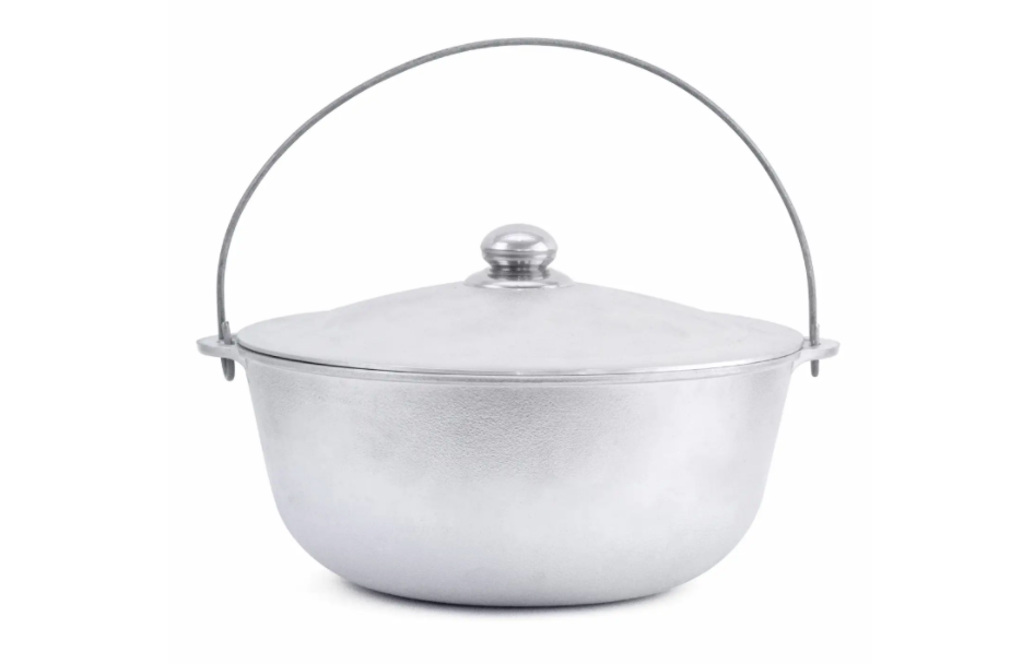 Казан алюмінієвий Brizoll з дужкою і кришкою 6 л (12-006-1)