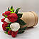 Букет тюльпанів  із мила ручної роботи  в тубусі, фото 5