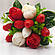 Букет тюльпанів  із мила ручної роботи  в тубусі, фото 4