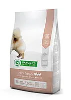 Сухой корм для щенков малых пород Mini Junior Small Breeds Nature s Protection 2 кг (мясо птиц)