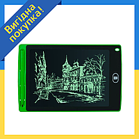 LCD-планшет для рисования 8,5 LCD Writing Tablet Green | Графический планшет для детей