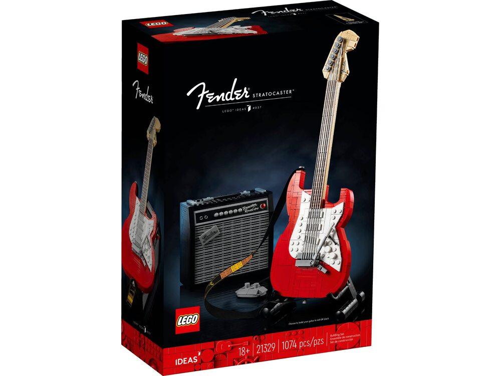 LEGO 21329 Ideas Гітара та підсилювач Fender® Stratocaster™ 1074 деталі, фото 1