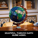 LEGO 21332 Ideas Глобус 2585 деталі, конструктор для дорослих, фото 5
