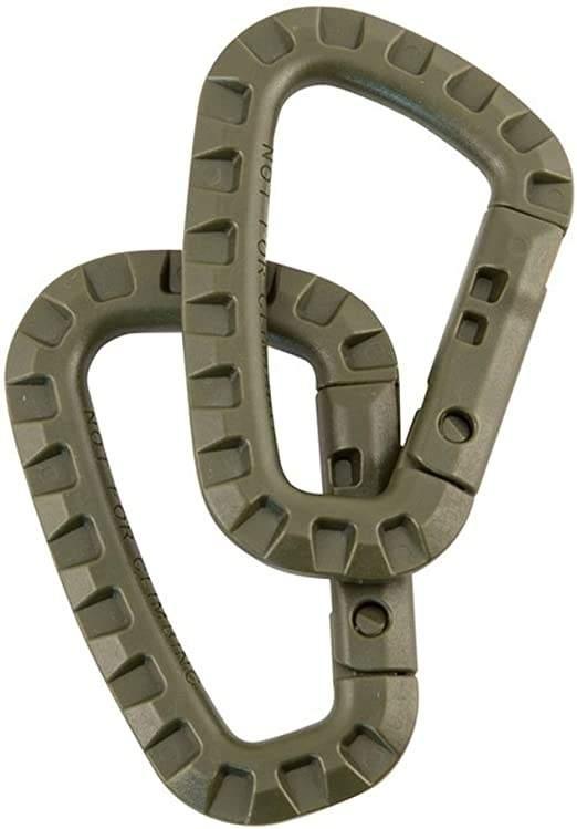 Карабін 1шт KOMBAT UK Tactical Carabiner (kb-tcl-olgr), фото 1