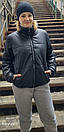 Модна жіноча куртка з еко шкіри (42-44-46-48 р), доставка по Україні Укрпочта,НП.Джастін, фото 4