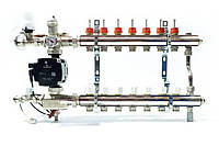 Комплект коллекторов LUXOR с насосом GRUNDFOS UPM , 2 выхода