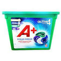 Капсулы для стирки A+ Ocean Dream 4 в 1 38 шт.