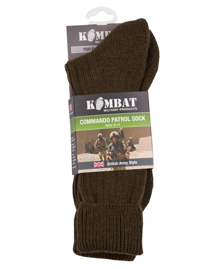 Шкарпетки KOMBAT UK Patrol Socks (kb-ps-olgr-40-45), фото 1