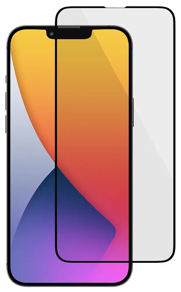 Захисне скло Premium iPhone 14 Plus Чорне, фото 1