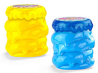 В'язка маса Fluffy Slime 6XL FLS-04-01U, Danko Toys, флаффі слайм, антистрес, зростаючий, в колбі, дитяча іграшка