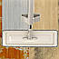 Телескопічна швабра-ледарка з віджимом Spin Mop 360 ° / Швабра для підлоги з мікрофіброю, фото 6