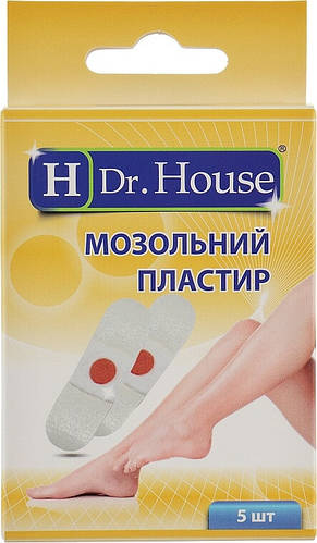 Пластырь мозольный H Dr. House №5, цена 77 грн — Prom.ua (ID#1631250293)