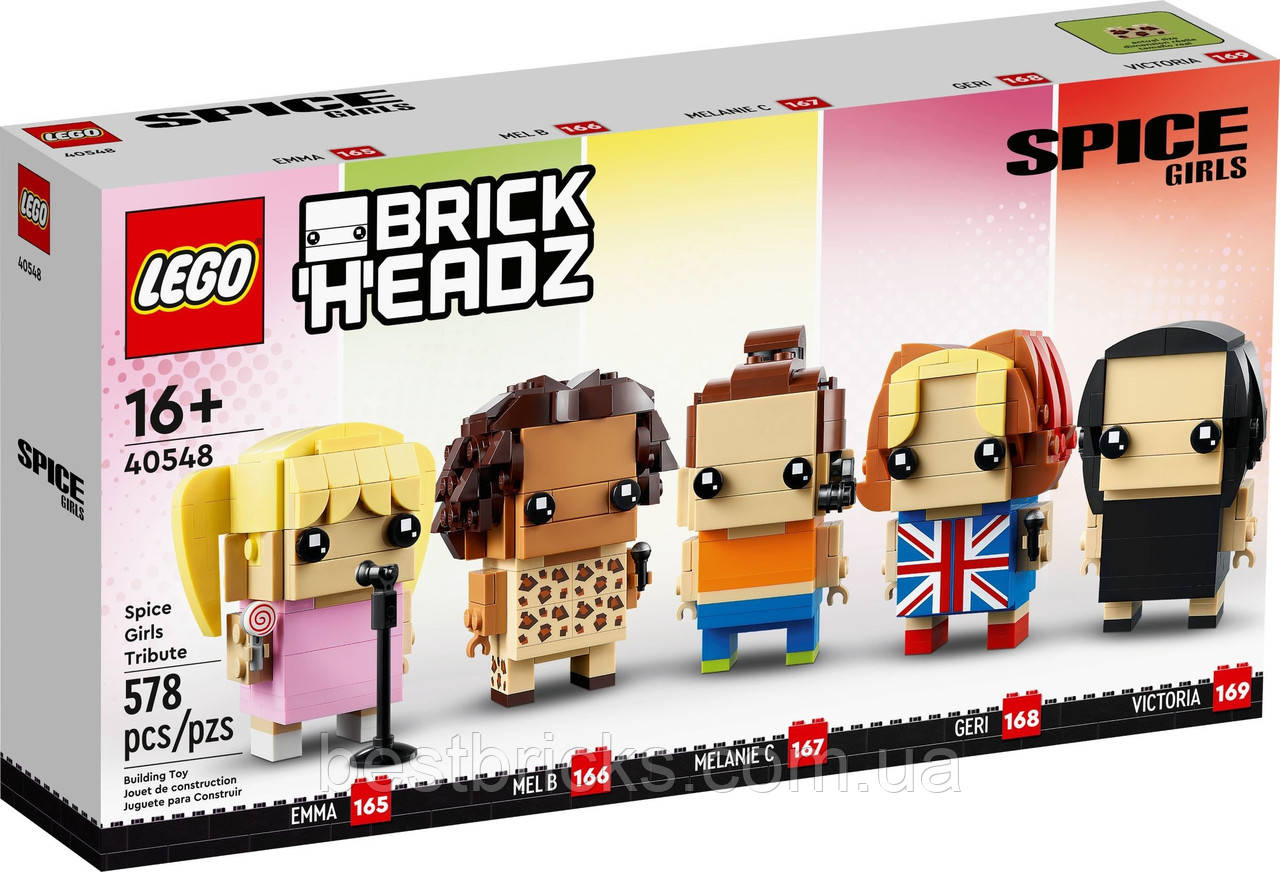 Lego BrickHeadz Spice Girls 40548, фото 1
