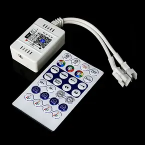 WI-FI контролер з ПУЛЬТОМ для FULL RGB LED стрічки SPI OEM Dream Color HCQ-01 WI-FI, фото 1
