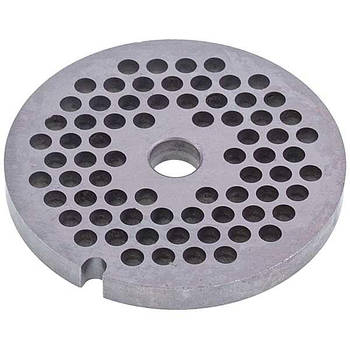 Решітка (сито) 4mm для м'ясорубки Zelmer \ Bosch NR8 86.3161 10003880 (ZMMA148X, 00755474)