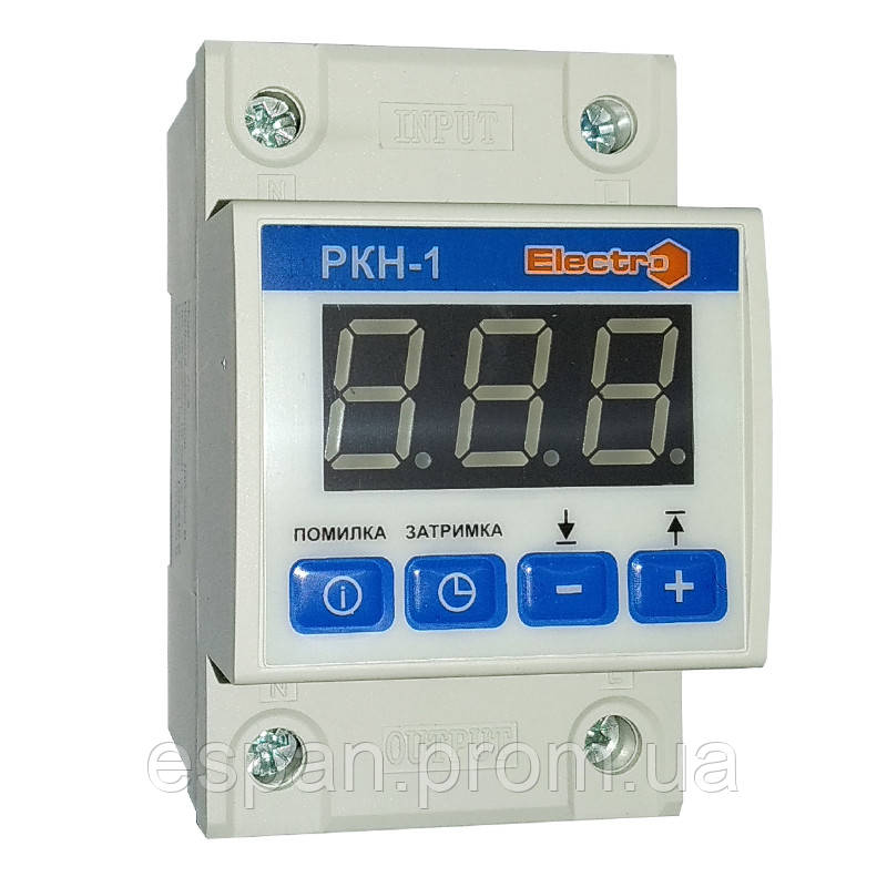 Реле контролю напруги РКН-1 Electro 32А 7000Вт