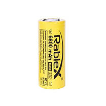 Акумулятор Rablex Li-Ion 26650 3.7V 6800mAh для ліхтариків, фото 5