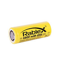 Акумулятор Rablex Li-Ion 26650 3.7V 6800mAh для ліхтариків, фото 4