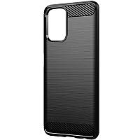 Чехол Fiji Polished Carbon для Oppo A74 противоударный бампер черный