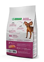 Сухий корм для дорослих собак малих порід Mini Extra Salmon Adult Small Breeds Nature’s Protection 2 кг (лосось), фото 3