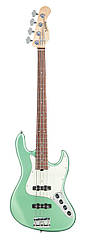 Бас-гітара SADOWSKY MetroLine 21-Fret Vintage J/J Bass, Alder, 4-String (Solid Sage Green Metallic Satin)