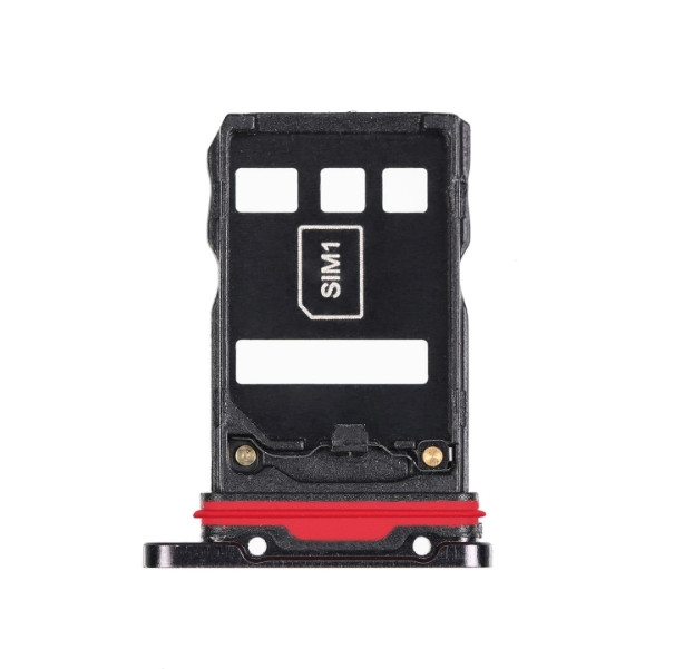 Holder Sim Card + MicroSD Card Huawei P30 Pro Black — Купить Недорого