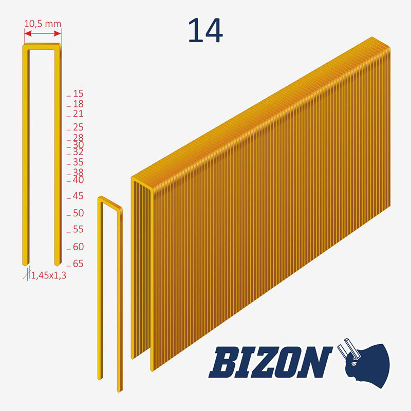 Скоба столярна Bizon 14/50 Z