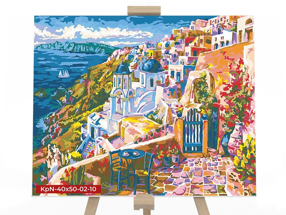 Картина за номерами PAINTING BY NUMBERS KpNe-40х50-02-01…10, Danko Toys, набір для творчості, розпис, для дітей