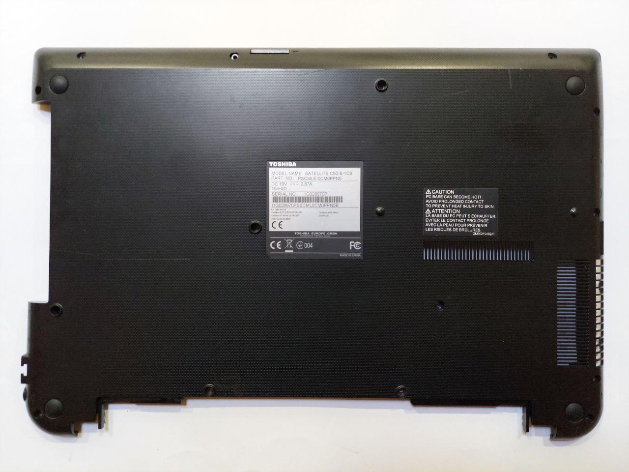 Б/В Корпус піддон (низ, корито) для ноутбука Toshiba Satellite C50-B  C55-B - AP15H000620