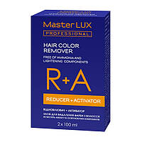 Набір для видалення фарби з волосся Master LUX Professional Hair Color Remover 2x100 ml