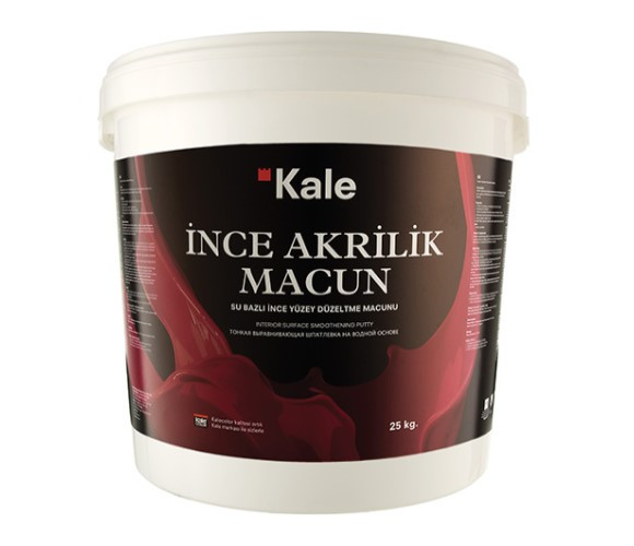 Вологостійка акрилова шпаклівка Kale Ince Akrilik Macun 25кг