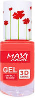 Лак Ноготок Maxi Color 22 Hot Summer