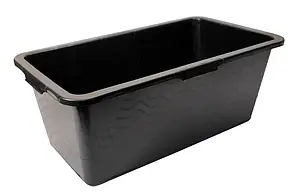 Таз прямокутний пластиковий, 40л. ТМ Господар (Польща)