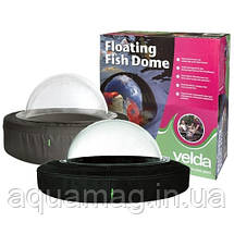 Плаваючий купол для риб Velda Floating Fish Dome (L), годівниця для коропів коі, ставкової риби, фото 2