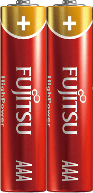 Лужна батарейка FUJITSU Alkaline High Power ААA/LR03 2шт/уп shrink, фото 1