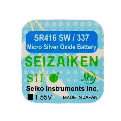 Оксид-срібно-цинкова батарейка Seizaiken "таблетка" 337/SR416SW 1шт/уп.