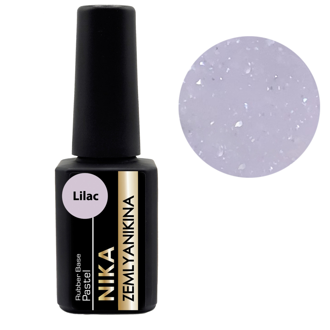RUBBER BASE NIKA ZEMLYANIKINA PASTEL LILAC, 15МЛ продаж, ціна у