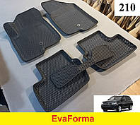 3D коврики EvaForma на Jeep Compass I '06-16, 3D коврики EVA