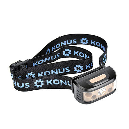 Ліхтар налобний Konus Konusflash-7 (236 Lm) Sensor USB Rechargeable, фото 1