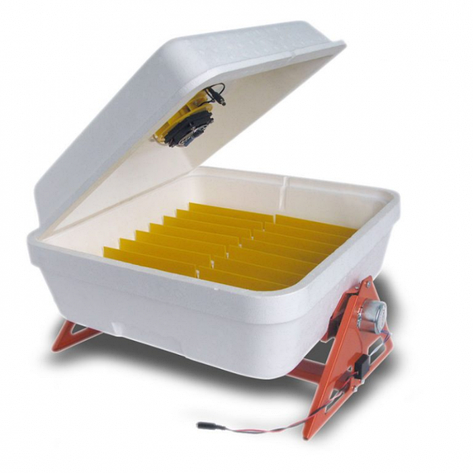 Інкубатор Веселе сімейство-12ВДВ ТЕНовий, з механізмом автоматичного перевороту інкубатора, 12 вольт, фото 1