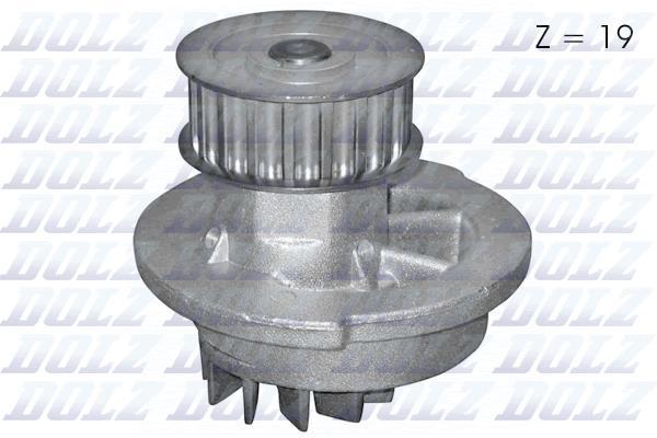 Насос охолодження DOLZ D210 LANOS 1.5 (96352648), CHEVROLET AVEO