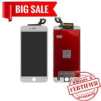 LCD iPhone 6S plus with touch and frame white (Original China Refurbished)