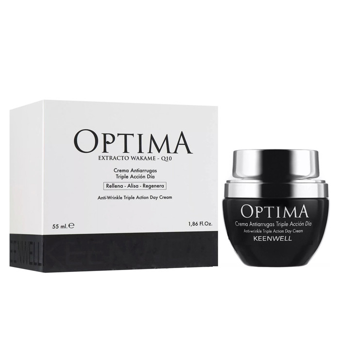 Денний крем проти зморщок потрійної дії Keenwell Optima Anti-Wrinkles Triple Action Cream 55мл, фото 1