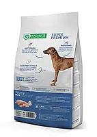 Сухий корм для цуценят великих порід Maxi Junior Large Breeds Nature's Protection 12 кг (м'ясо птиці), фото 3