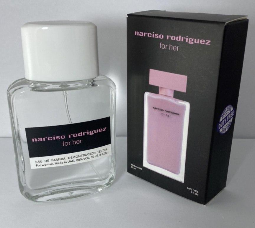 Міні-тестер Duty Free 60 ml Narciso Rodriguez For Her, Нарцисо Родрігес фо хе