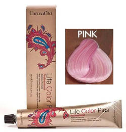 Стійка крем-фарба Farmavita Life Color Plus Pink Рожевий 100 мл, фото 1